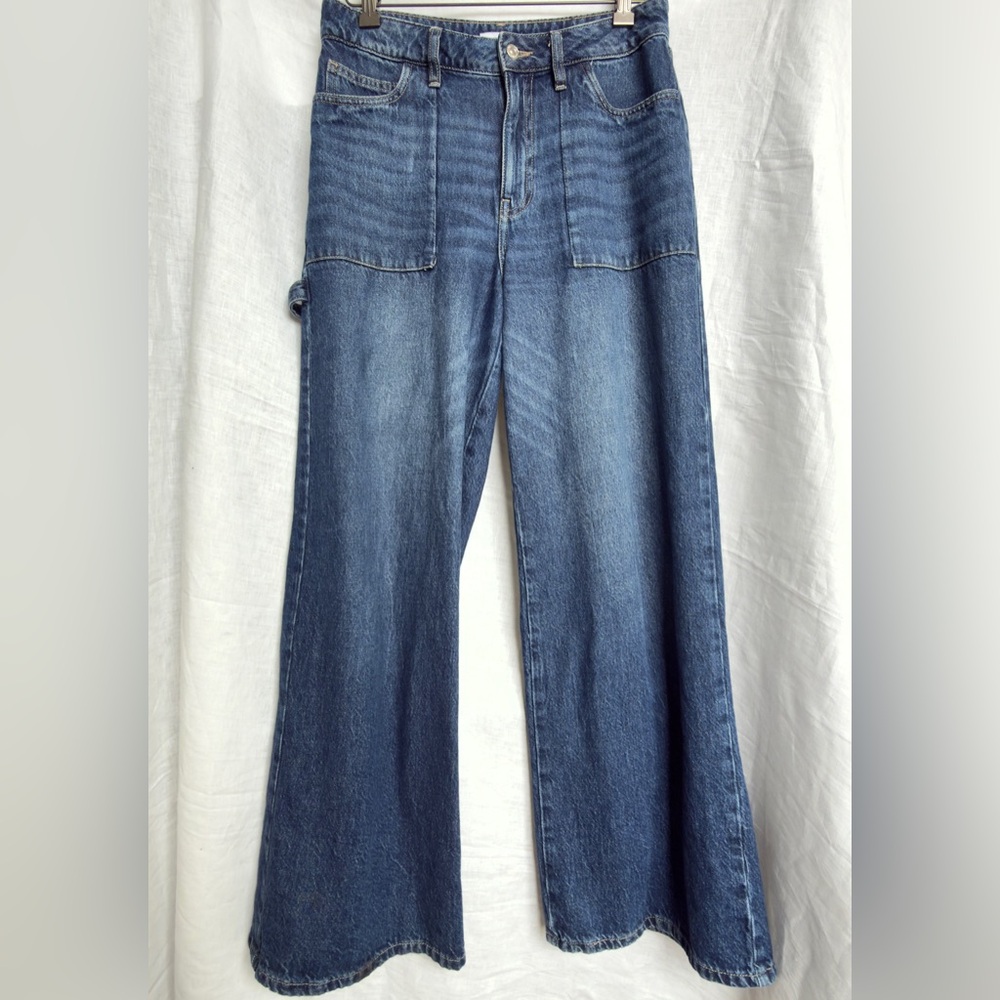 Forever 21 Carpenter Stovepipe Leg Jeans, Excellent Condition, Waist Size 28